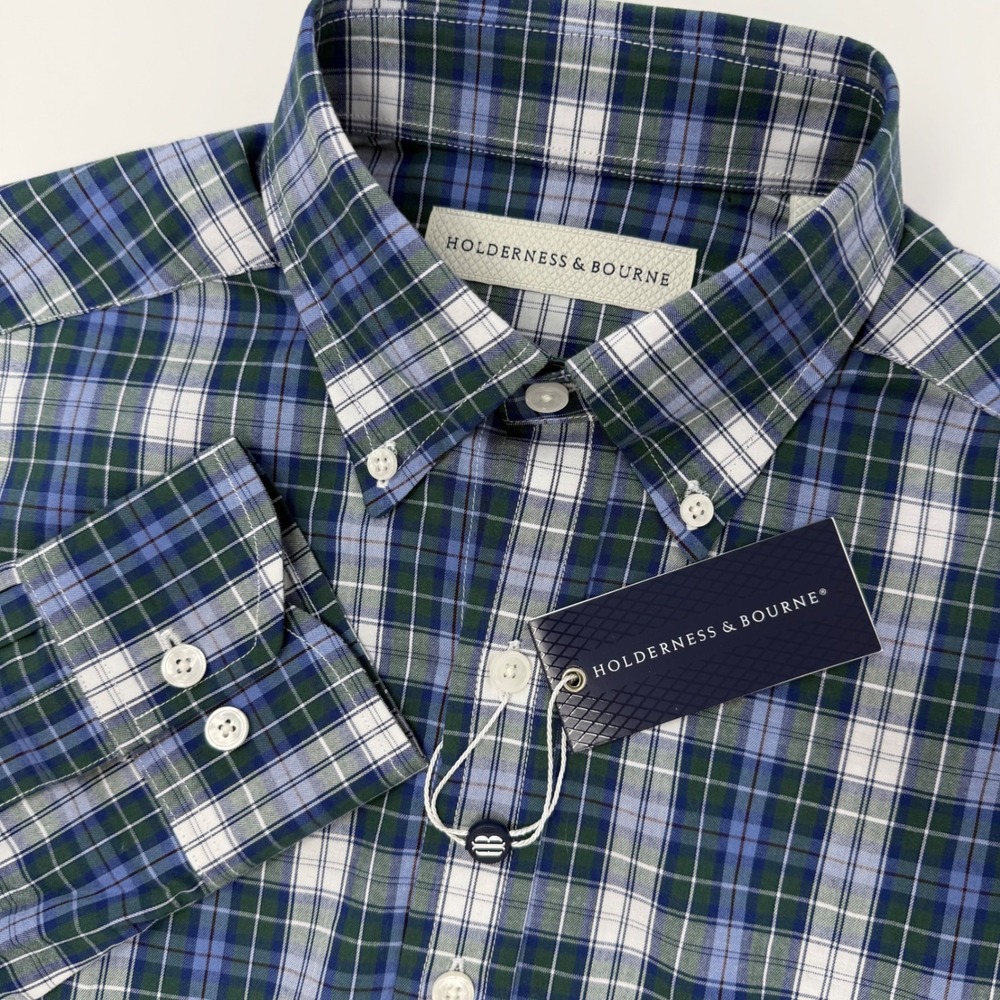 Holderness & Bourne The Andrews Shirt Mens Small Button Down Long Sleeve NEW